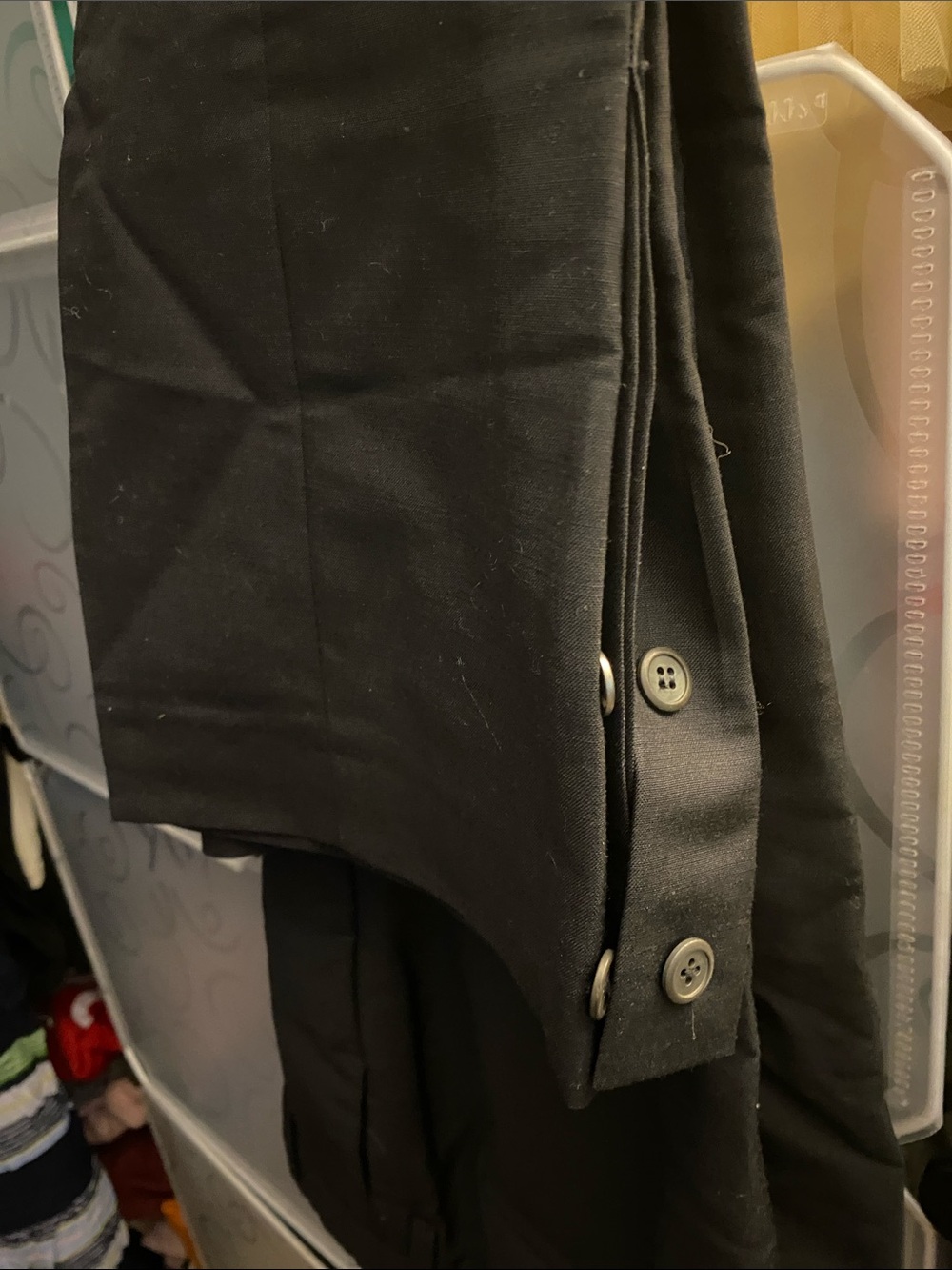 NWOT, Prada Black Woman’s – Classic Tailored Pants - Size 40 - Picture 5 of 6